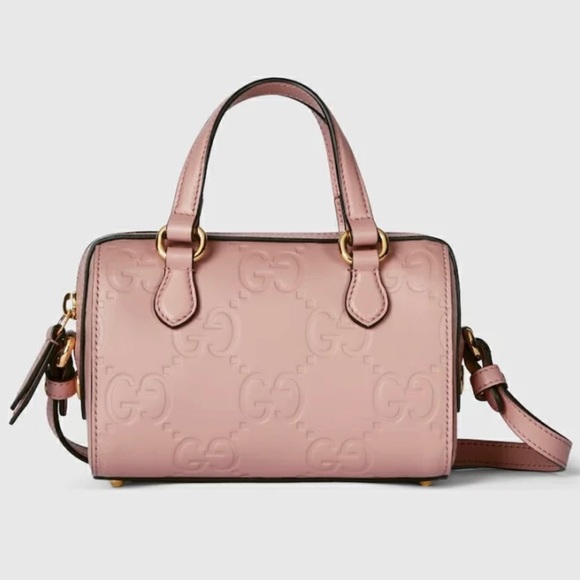 GUCCI GG logo super mini top handle boston crossbody bag - Picture 1 of 5